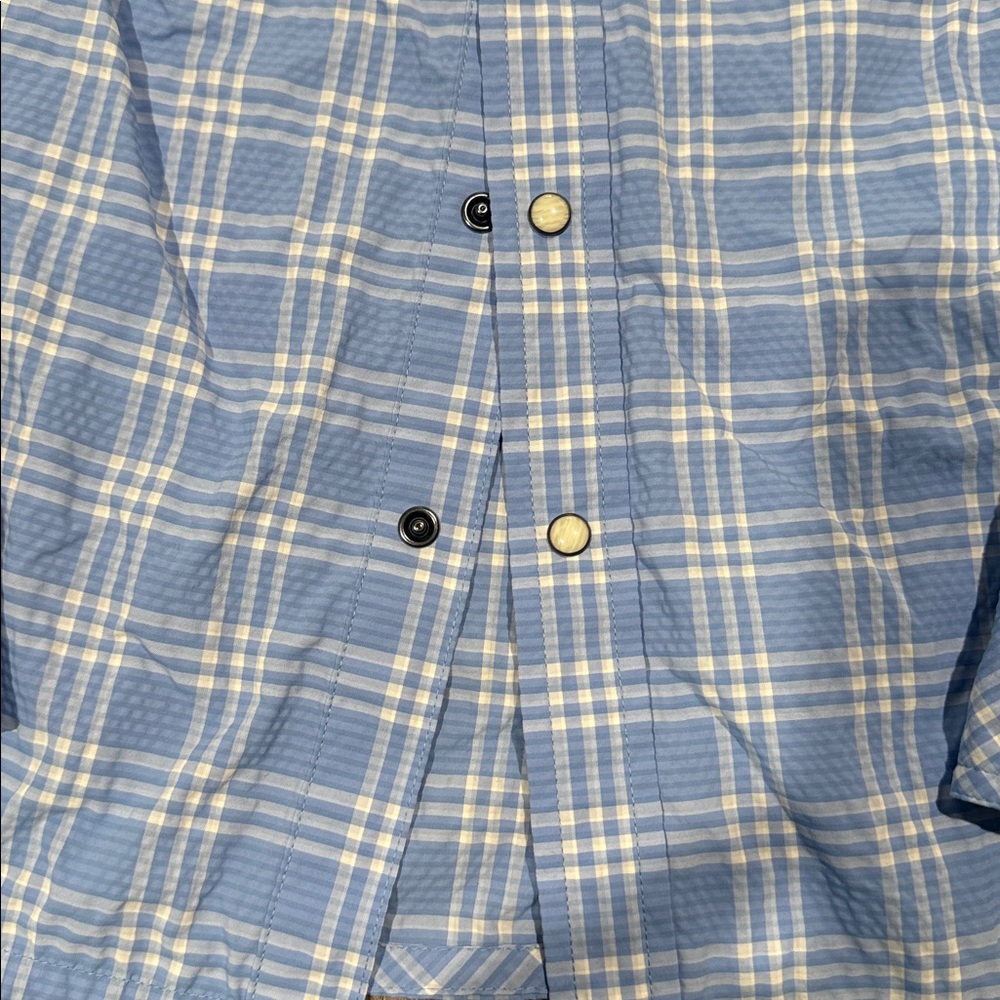 ⛰️ Stio Snap Front Shirt | Men’s Medium | Snap Closure • Mountain-Ready Style - Picture 4 of 6